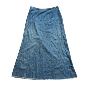 Liz Claiborne Blue Maxi Skirt
